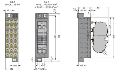 726-601 WAGO Interfacesteckverbinder, Bus Steckverbinder Bild 2