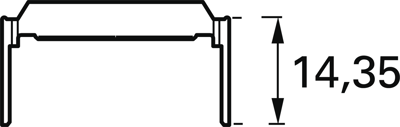 1393558-8 AMP Zubehör für Platinen Steckverbinder, Verbindungssysteme