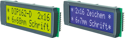 EA DIP162-DN3LW DISPLAY VISIONS LCD-Module