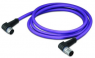 TPU Datenkabel, CANopen/DeviceNet, 5-adrig, AWG 24-22, violett, 756-1406/060-050