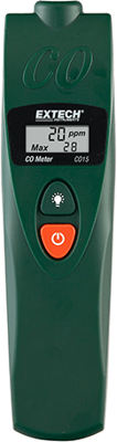 CO15 Extech Anemometer, Gas- und Druckmessgeräte