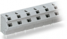 Leiterplattenklemme, 12-polig, RM 10 mm, 0,25-0,75 mm², 10 A, Push-in, grau, 254-362