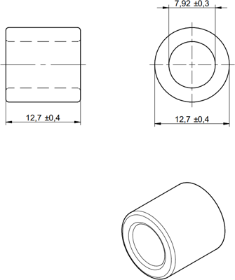 74270063 Würth Elektronik eiSos Ferrite cable cores Image 2