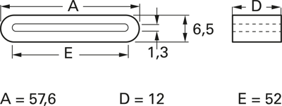 601 02 58 Thora Ferrite cable cores Image 2