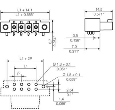 1028830000 Weidmüller PCB Connection Systems Image 3