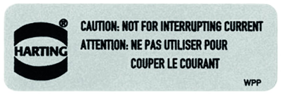 09300009958 Harting Prüfplaketten, Schilder und Bänder