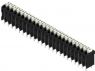 Leiterplattenklemme, 23-polig, RM 3.81 mm, 0,13-1,5 mm², 12 A, Federklemmanschluss, schwarz, 1871000000