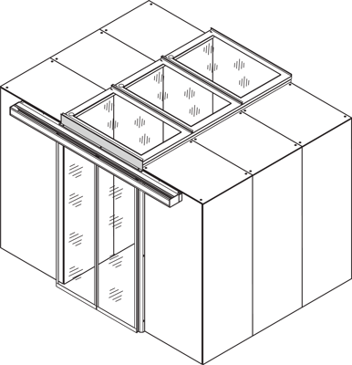 21630-165 SCHROFF Gehäusezubehör