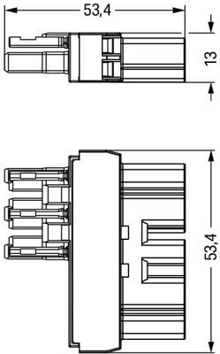 770-911 WAGO Gerätesteckverbinder Bild 2