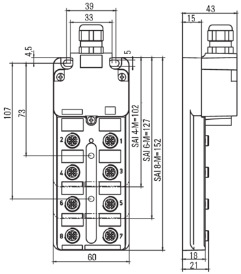 1897680000 Weidmüller Sensor-Aktor Verteilerboxen Bild 2