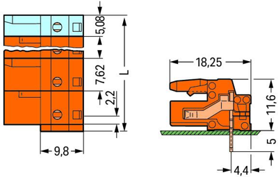 232-870 WAGO PCB Connection Systems Image 2