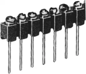 10041097 Fischer Elektronik Halbleiterfassungen, Halterungen