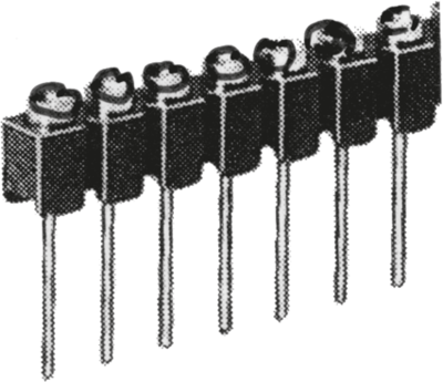 10041097 Fischer Elektronik Halbleiterfassungen, Halterungen Bild 1