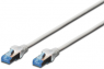 Patchkabel, RJ45-Stecker, gerade auf RJ45-Stecker, gerade, Cat 5e, F/UTP, PVC, 5 m, grau