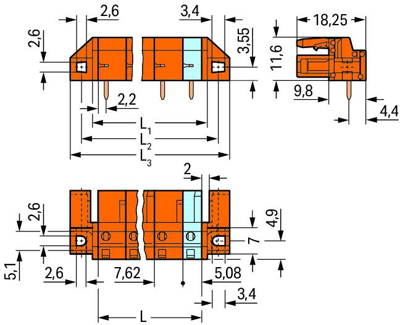 232-867/047-000 WAGO PCB Connection Systems Image 2