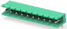 Leiterplattenklemme, 10-polig, RM 5.08 mm, 0,05-3 mm², 15 A, Stift, grün, 1-282815-0
