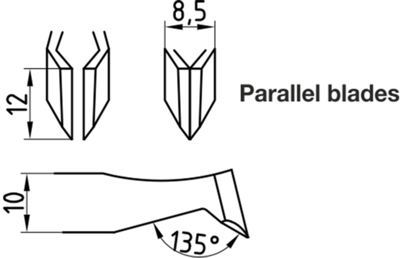 15AP.C.0 ideal-tek Pinzetten Bild 2