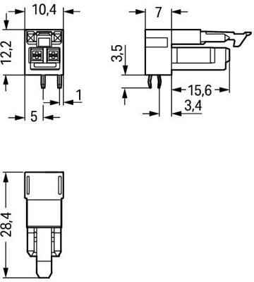 890-802/011-000 WAGO Device Connectors Image 2