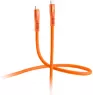 USB 3.2 Anschlussleitung, USB Stecker Typ C auf USB Stecker Typ C, 0.5 m, orange