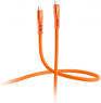 USB 3.2 Verbindungskabel, USB Stecker Typ C auf USB Stecker Typ C, 0.25 m, orange