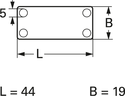 151-42119 HellermannTyton Schildträger