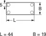 151-42119 HellermannTyton Sign holder