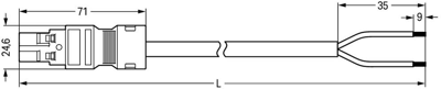 771-8292/215-403 WAGO Pre-assembled Connector Systems Image 2