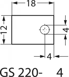 10006772 Fischer Elektronik Mounting pads