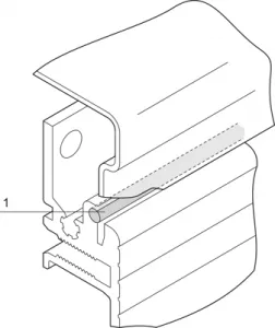 30850-354 SCHROFF Gehäusezubehör