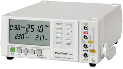 P 2510 PeakTech Netzanalysatoren Bild 1