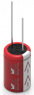 Elektrolytkondensator, 0.47 µF, 50 V (DC), ±20 %, radial, RM 2 mm, Ø 5 mm