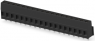 Leiterplattenklemme, 18-polig, RM 5.08 mm, 0,05-3 mm², 17.5 A, Käfigklemme, schwarz, 1-796949-8