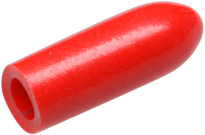 Hebelaufsteckkappe, zylindrisch, Ø 3.5 mm, (H) 11 mm, rot, für Kippschalter, U276