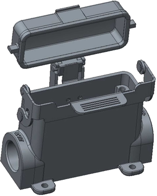 T1629163220-000 TE Connectivity Gehäuse für schwere Steckverbinder