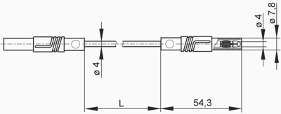 MLS GG 100/2,5 BR Hirschmann Test & Measurement Messleitungen Bild 2