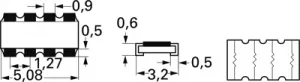 YC324-JK-07100KL Yageo Widerstandsnetzwerke