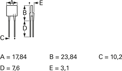 MF-RX250/72-0 Bourns Electronics GmbH Rückstellende PTC-Sicherungen Bild 2