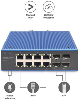 DN-651152 DIGITUS ETHERNET-Switches Bild 4