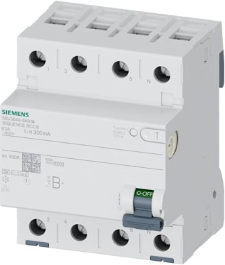 5SV3646-5KK14 Siemens FI Circuit Breakers Image 1