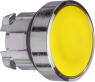 Frontelement, beleuchtbar, tastend, Bund rund, gelb, Einbau-Ø 22 mm, ZB5AW583