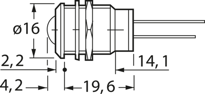 M.1092 Mentor LED Abstandshalter Bild 2