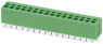 Leiterplattenklemme, 16-polig, RM 5 mm, 0,2-4,0 mm², 24 A, Federklemmanschluss, grün, 1702734