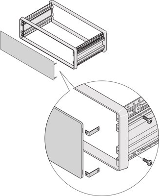 24575-475 SCHROFF Accessories for Enclosures