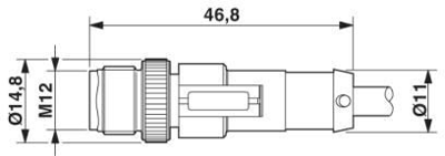 1434882 Phoenix Contact Sensor-Aktor Kabel Bild 2