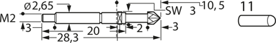 F73311B180G150 Feinmetall Prüfstifte Bild 3