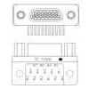 1532251-4 MICRODOT D-Sub Steckverbinder