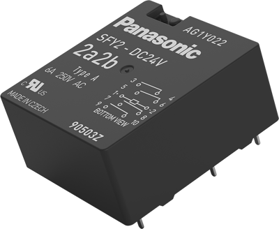 SFY2-DC12V Panasonic Monitoring Relays