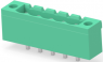 Leiterplattenklemme, 5-polig, RM 5.08 mm, 0,05-3 mm², 15 A, Stift, grün, 796867-5