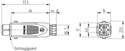 932037106 Hirschmann Automation and Control Gerätesteckverbinder Bild 2