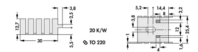 10034982 Fischer Elektronik Kühlkörper Bild 2